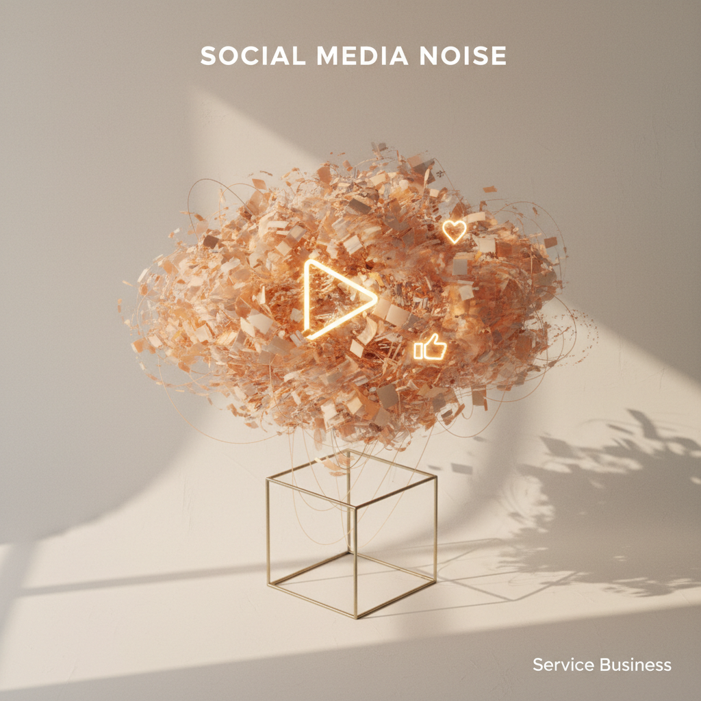 Social Media Noise: The Content Strategy Trap for Service Businesses