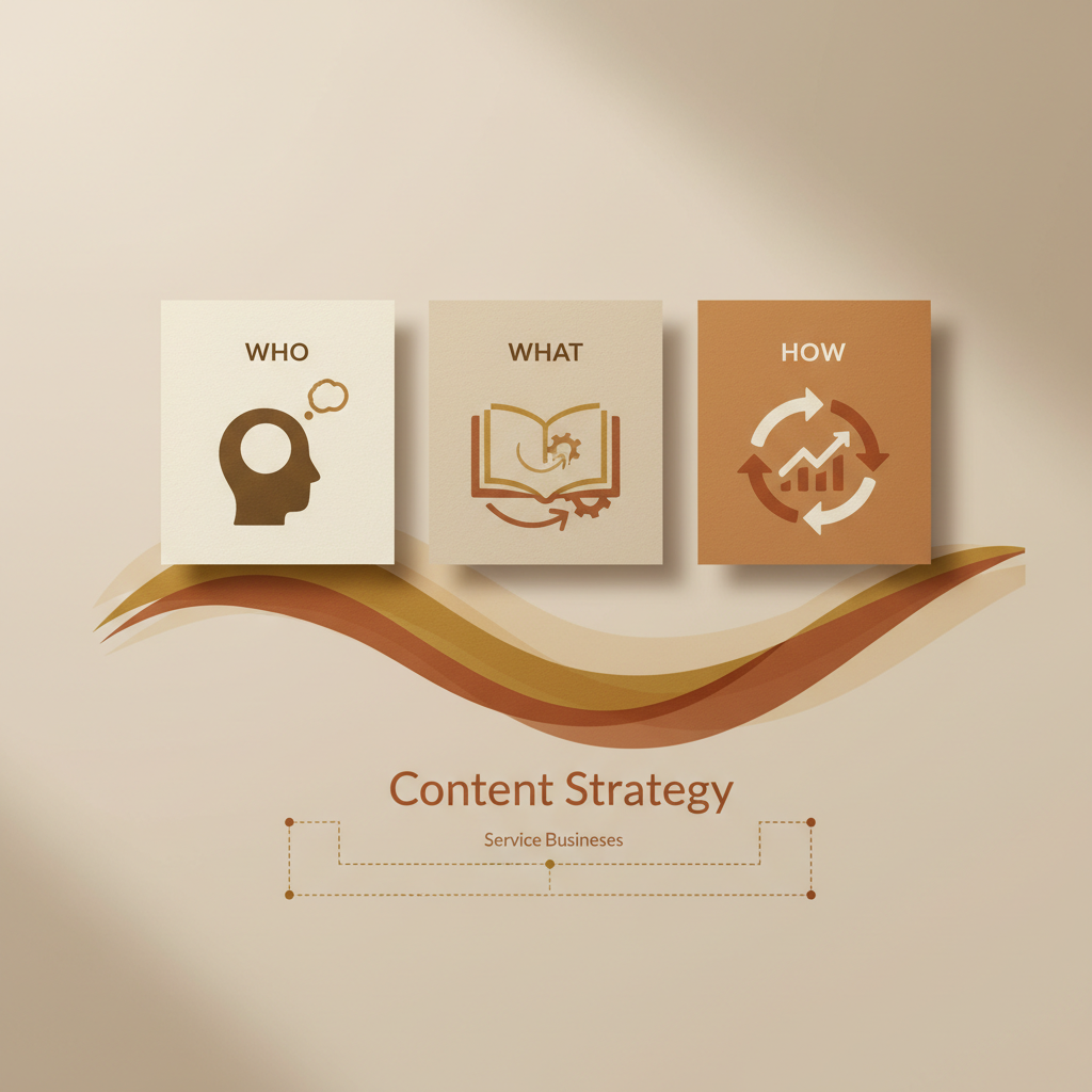 Who-What-How Framework: Practical Content Strategy for Service Businesses